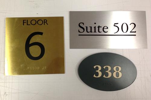 Floor&Apt# Signs